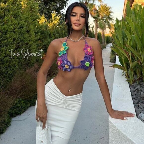 BLOGGER'S FAVE! Zara Crochet Top NWT - Picture 2 of 16